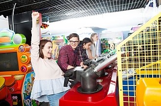 ゲームセンターで勝負